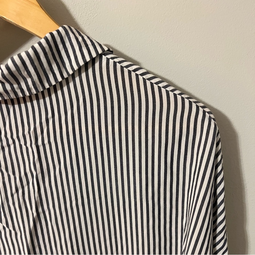 Show Me Your Mumu Lorolie Stripe Button Down Coverup Shirt - Picture 9 of 10